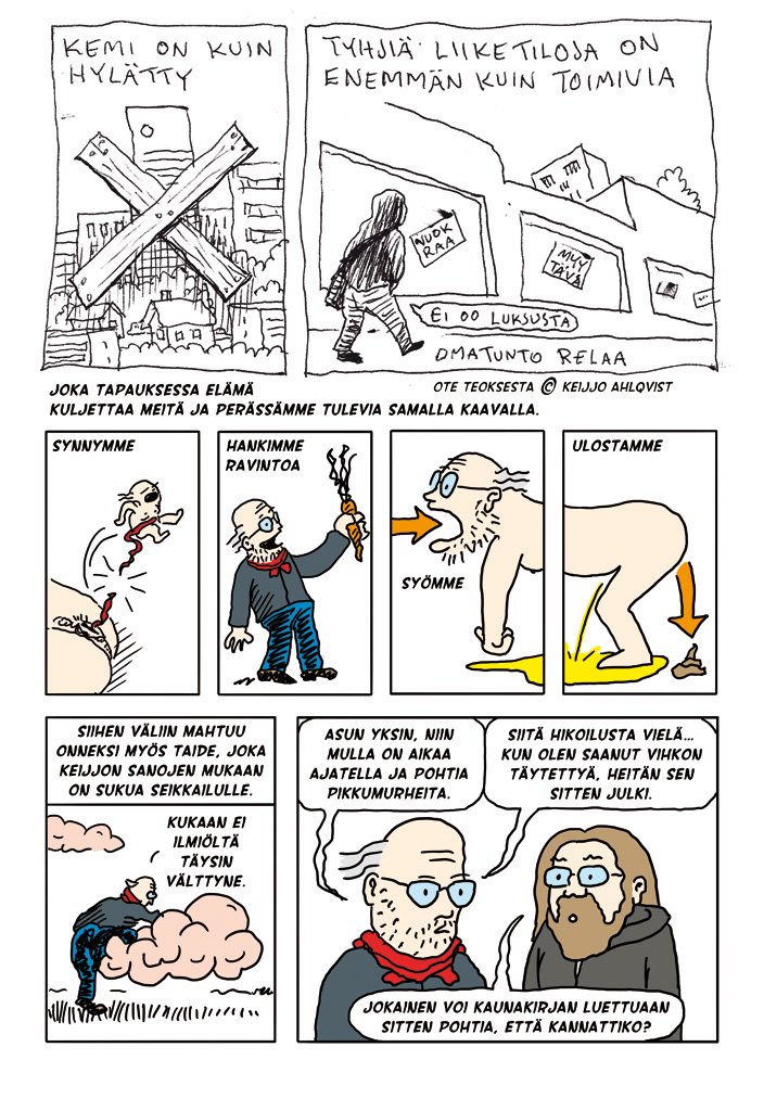 Keijo Ahlqvist: Kaunakirja (2/2)